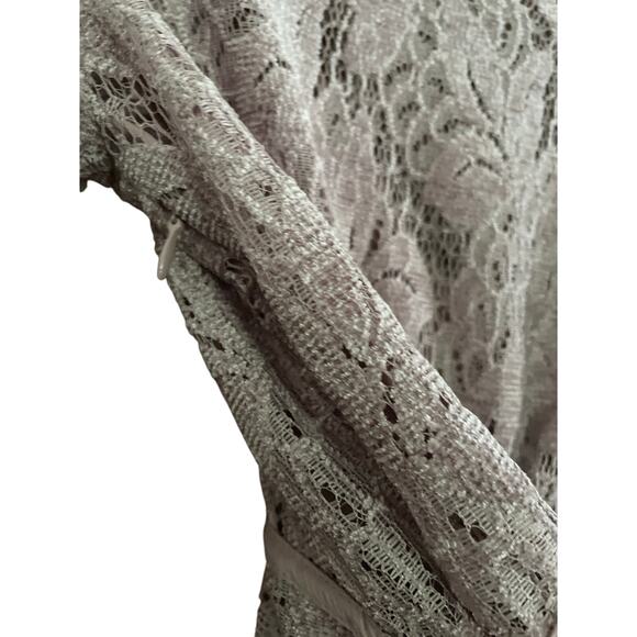 Free People Ruby Lacy Mauve Dress Small - Picture 15 of 16